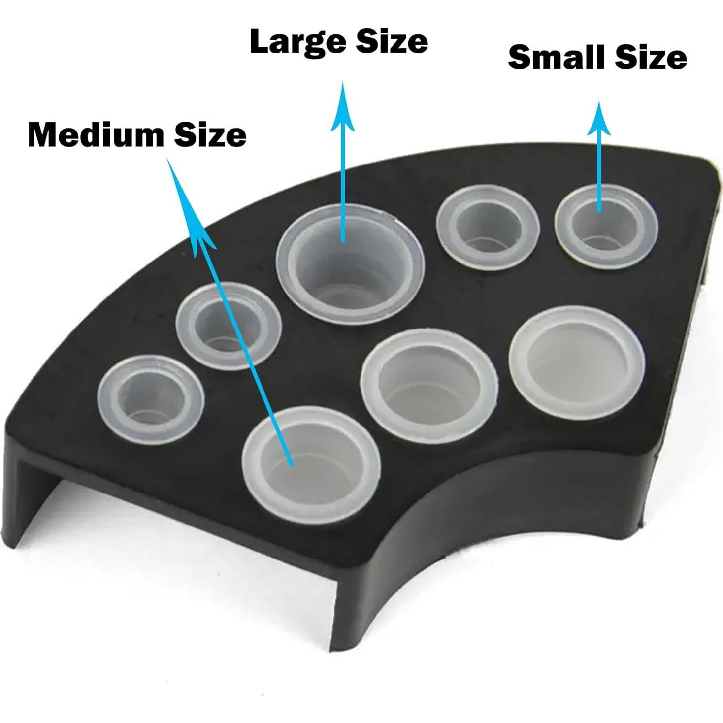 Conjunto 302 Piezas Tapas de Tinta Urknall con Soportes