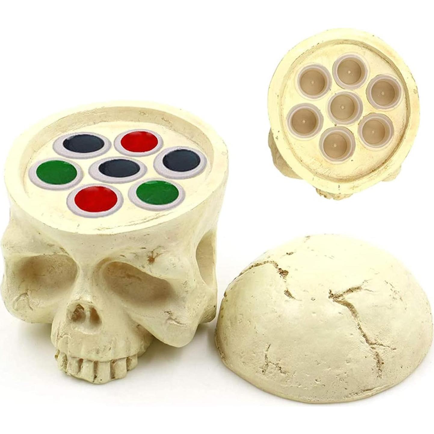 Soporte para Tinta de Tatuaje Yangna Calavera 7 Agujeros