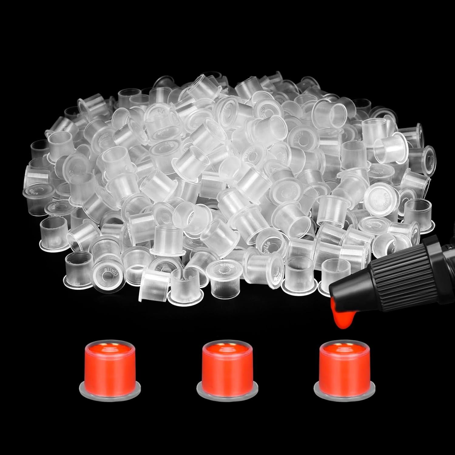 Tazas de Tinta para Tatuajes ATOMUS 100pcs Pequeñas 11mm