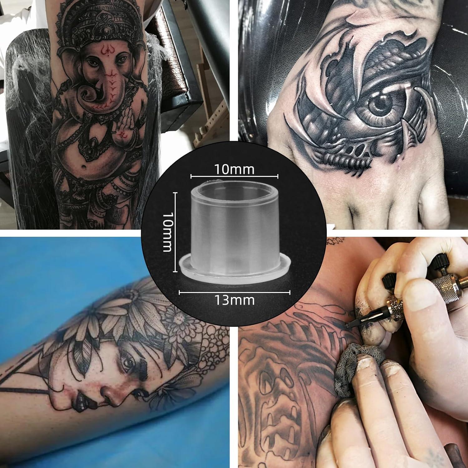 Tazas de Tinta para Tatuajes ATOMUS 100pcs Pequeñas 11mm