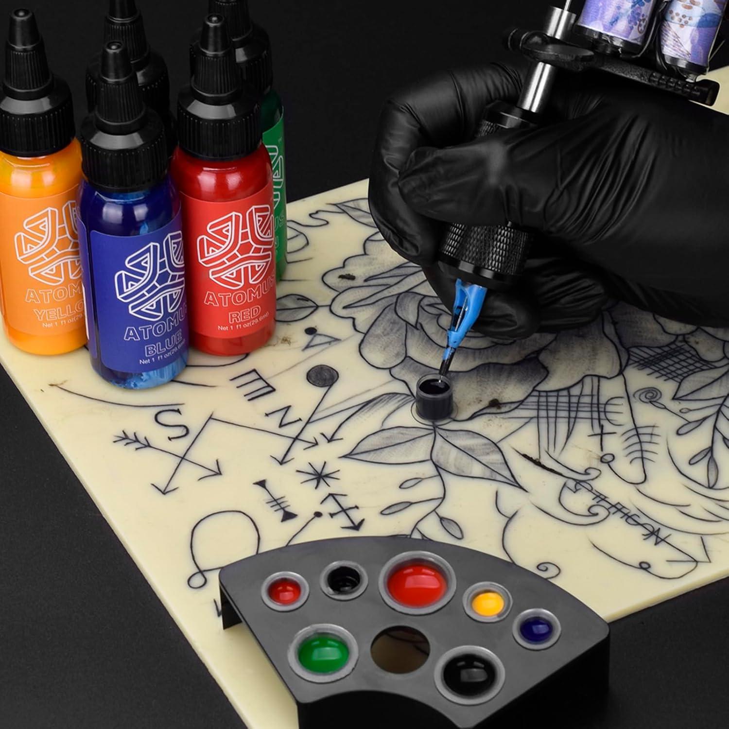 Tazas de Tinta para Tatuajes ATOMUS 100pcs Pequeñas 11mm