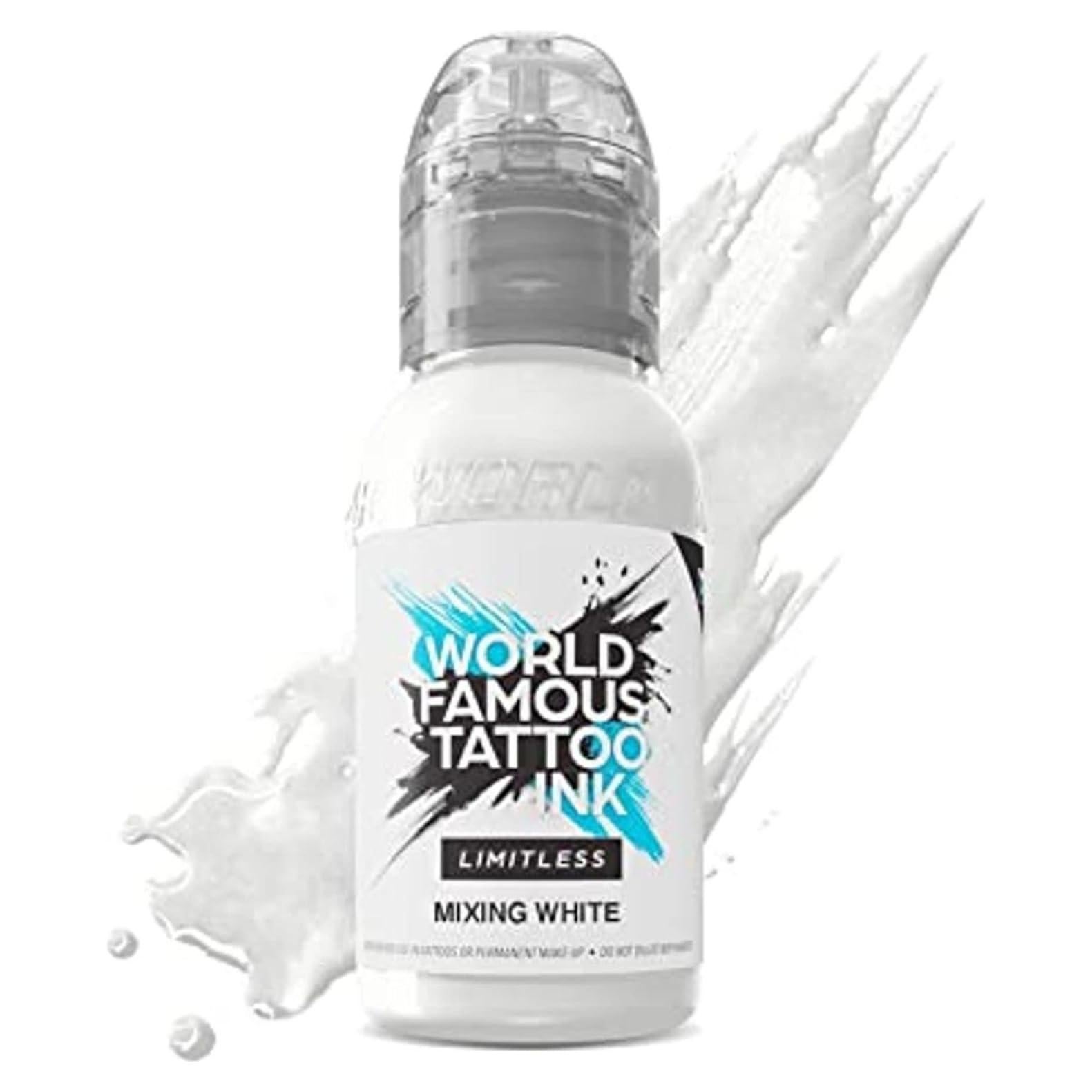 Tinta de Tatuaje Blanca Limitless World Famous 29.57 ml
