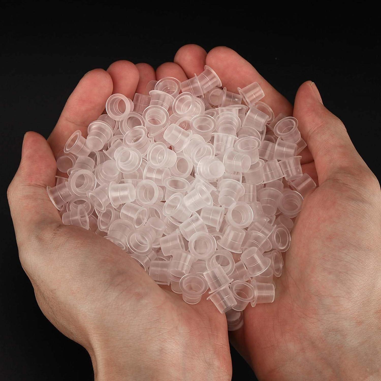 Tapas de Tinta para Tatuajes SEUNMUK 2000 Pcs 14x10 mm