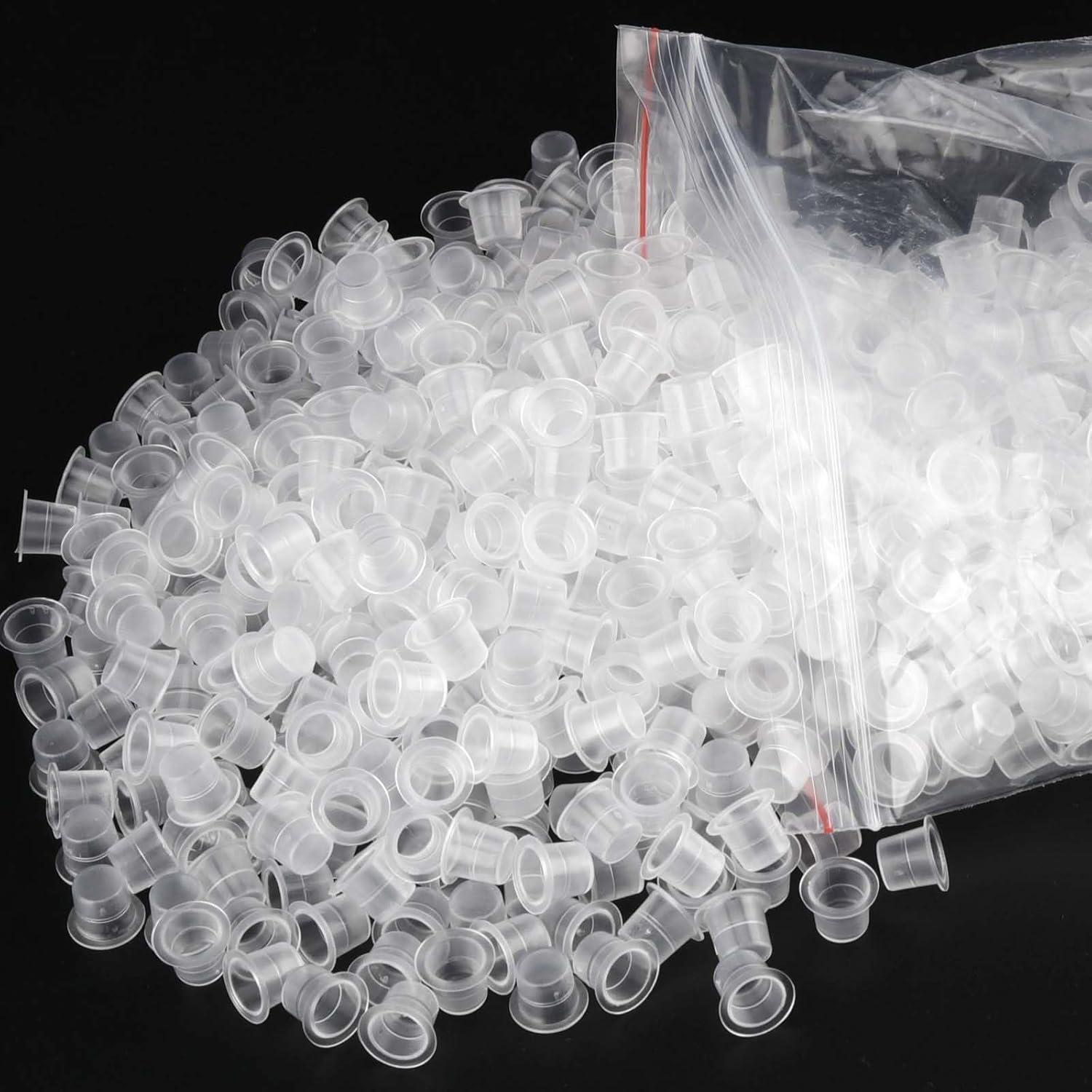 Tapas de Tinta para Tatuajes SEUNMUK 2000 Pcs 14x10 mm
