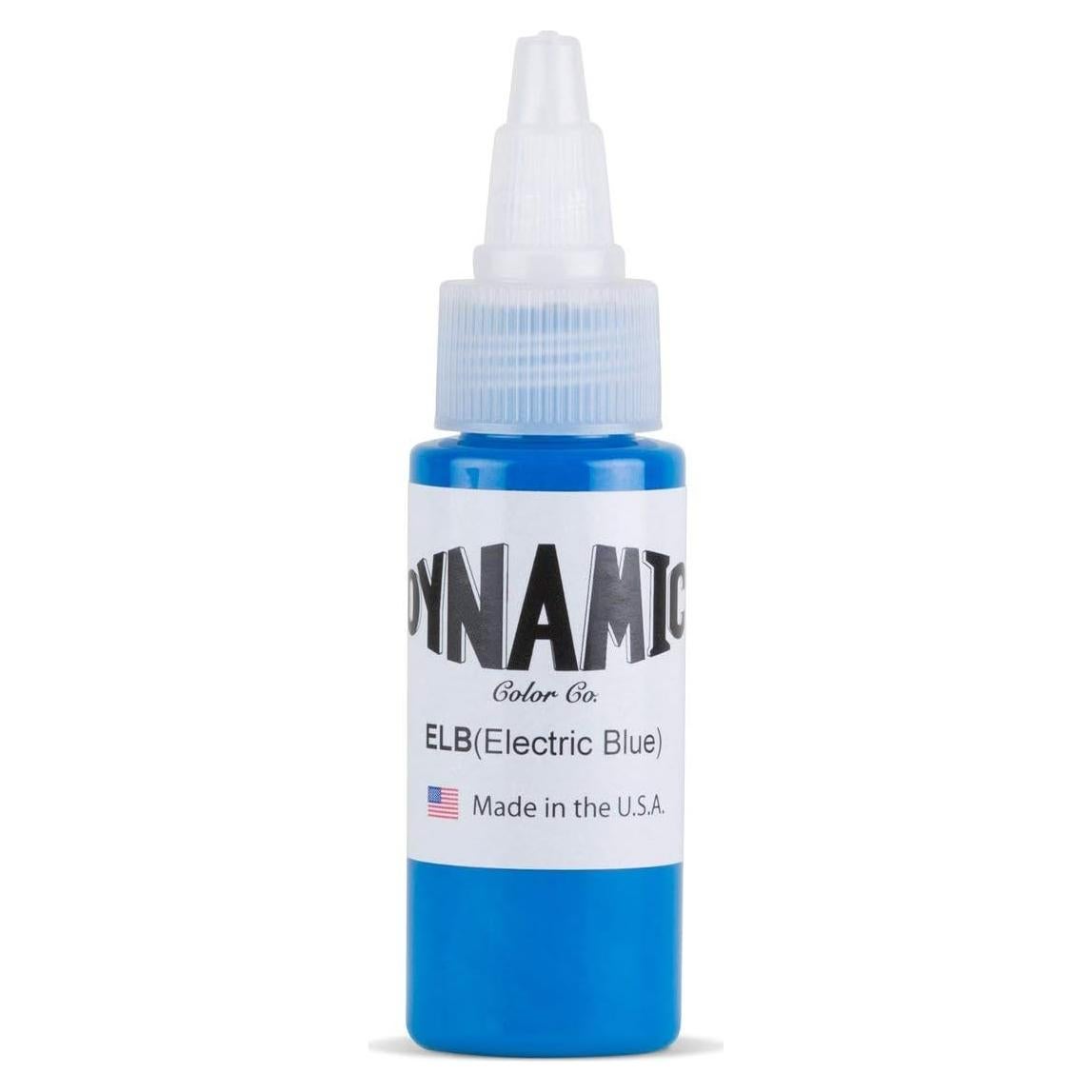 Tinta de Tatuaje Azul Eléctrico Dinámico 90g - Profesional
