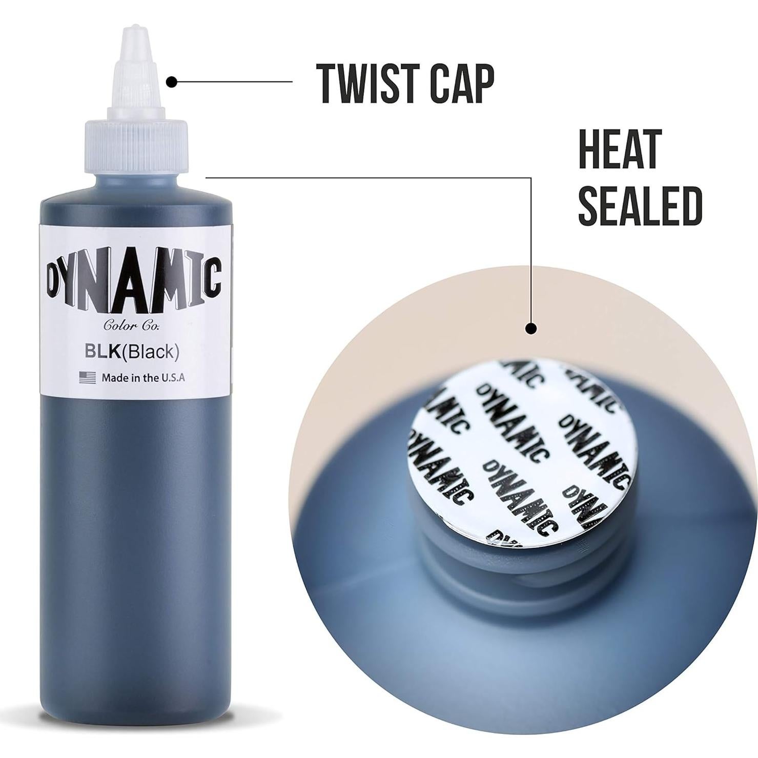 Tinta de Tatuaje Azul Eléctrico Dinámico 90g - Profesional