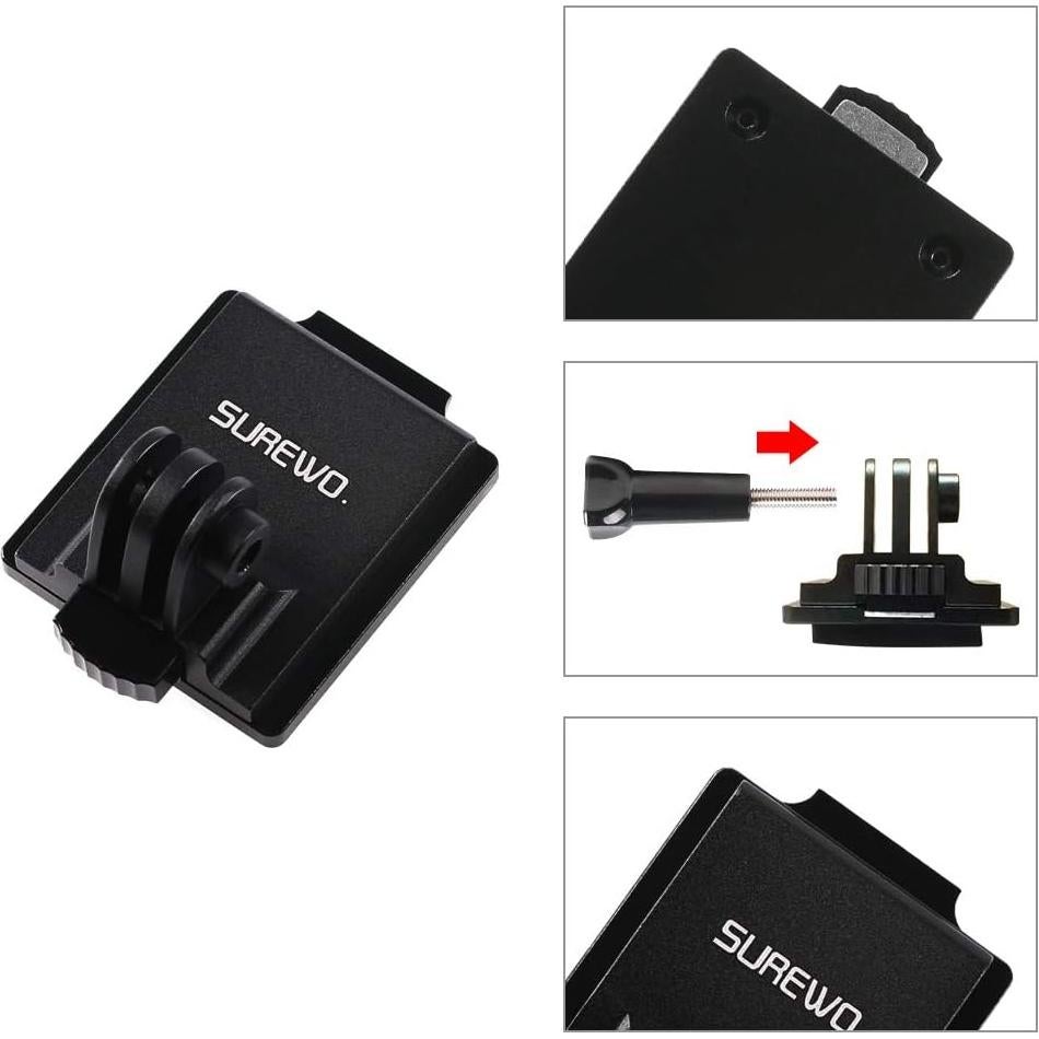 Soporte NVG de Aluminio para GoPro y Cámaras de Acción