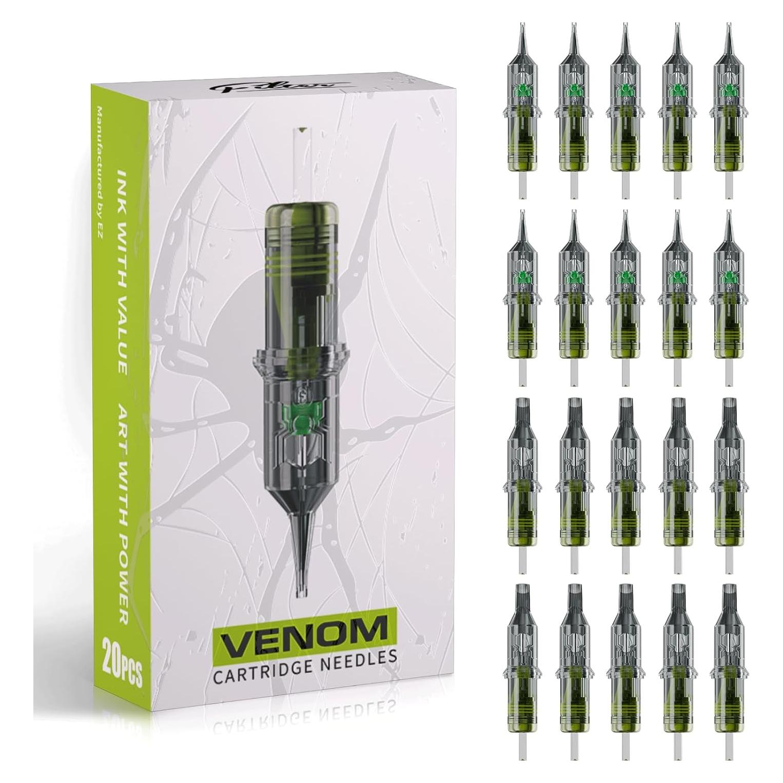 Agujas de Cartucho para Tatuaje Filter #12 Variadas 20Pcs