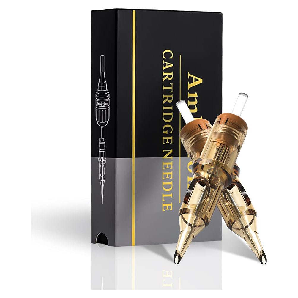 Cartuchos de Agujas de Tatuaje Ambition #12 Estándar 20 Pcs