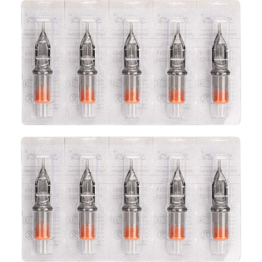 50 Agujas de Cartucho de Tatuaje Mixtas ATOMUS 3RS 5RS 7RS 9RS 11RS
