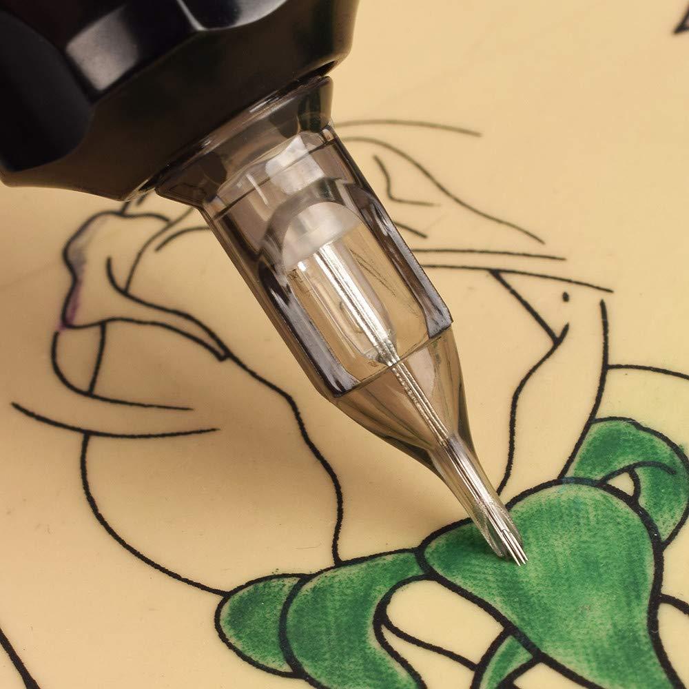 50 Agujas de Cartucho de Tatuaje Mixtas ATOMUS 3RS 5RS 7RS 9RS 11RS