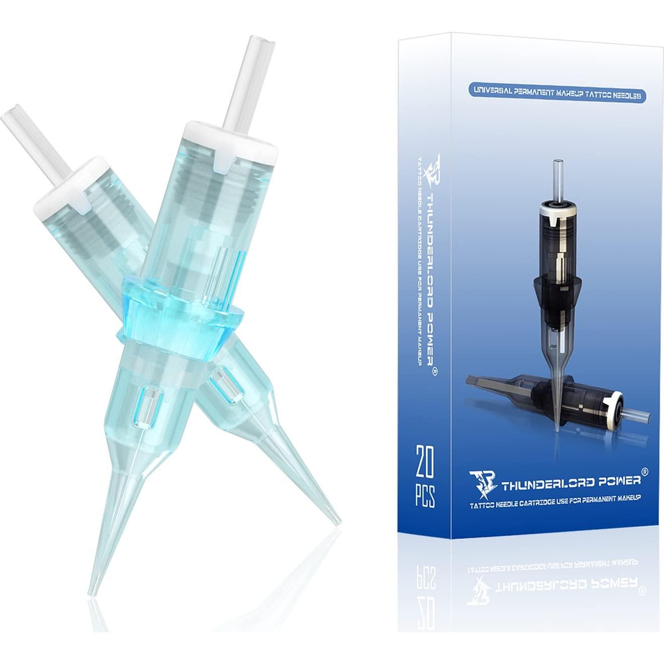 Agujas de Tatuaje TATELF 1RL 0.25mm Cartucho 20PCS