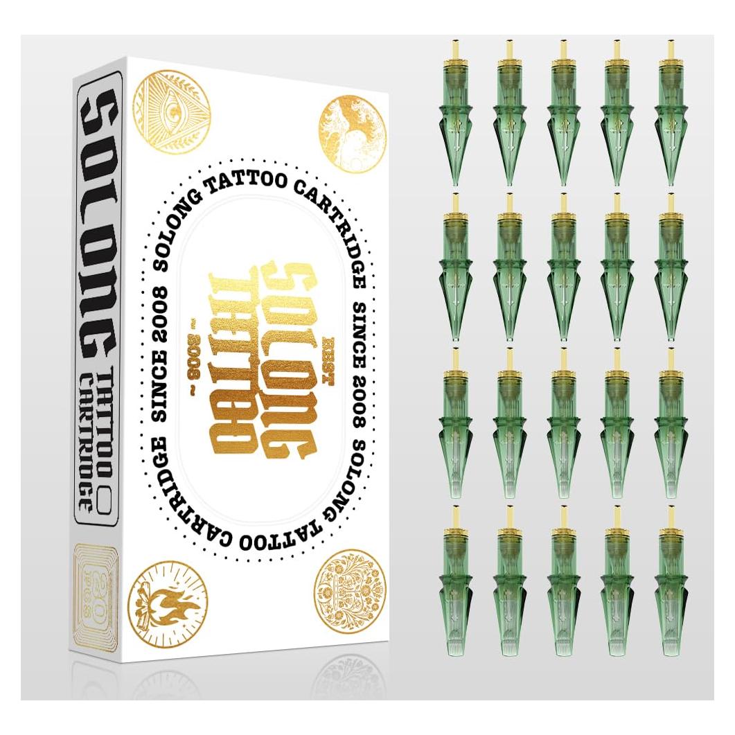 Cartuchos de Aguja Redonda Nazzor 1003RL-X - Paquete de 20