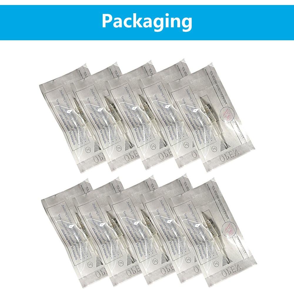 Cartuchos de Maquillaje Permanente Pinkiou 1RL - 10 Piezas