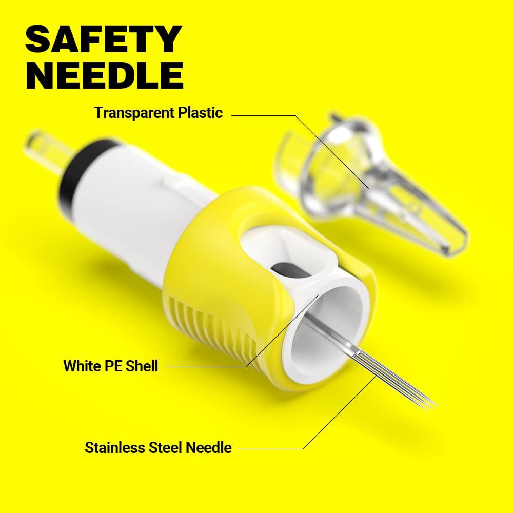 Cartuchos de Agujas de Tatuaje Hawink 5RL 16PCS Estériles