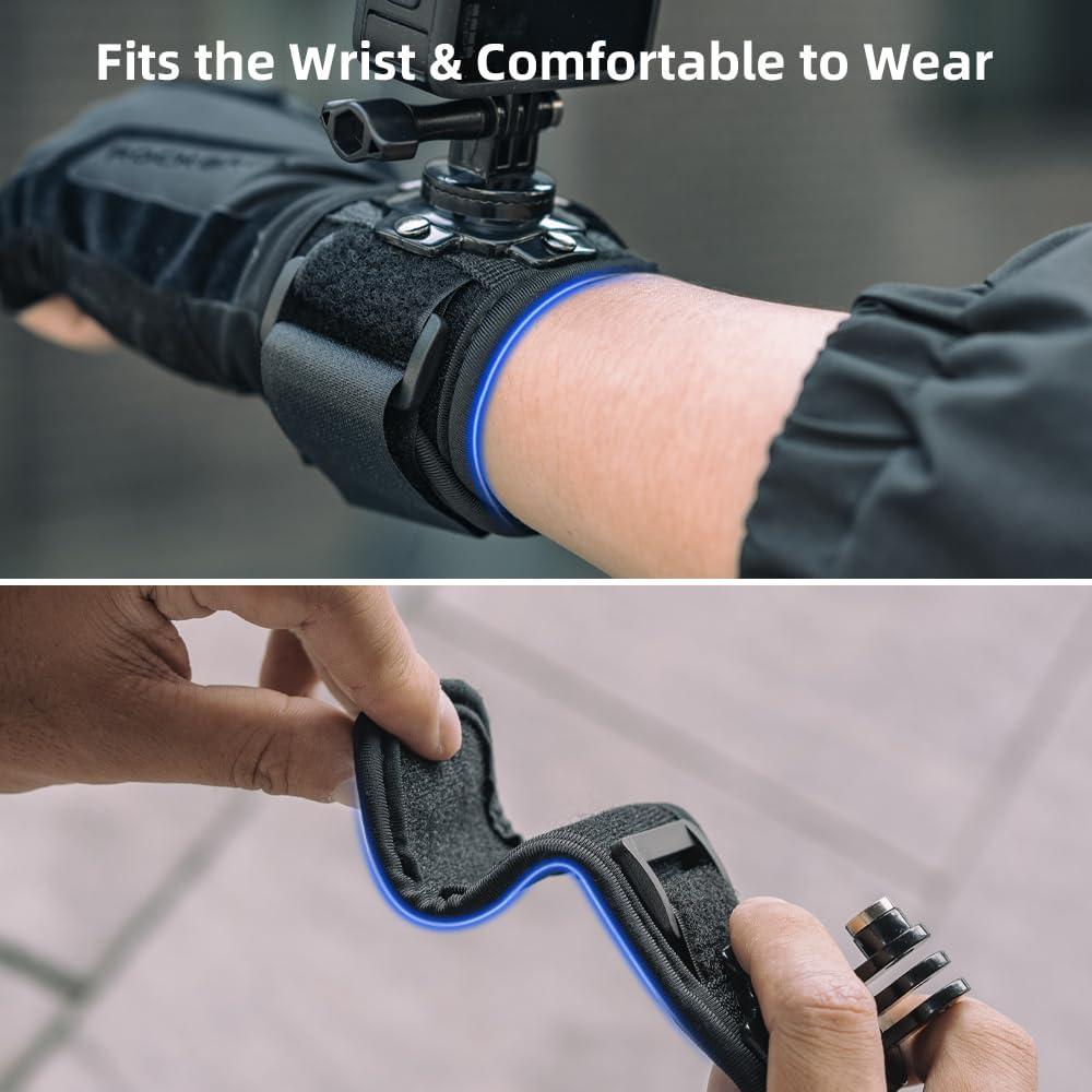 Soporte de Muñeca SUREWO para GoPro HERO 13/12/11/10/9/8/7/6/5