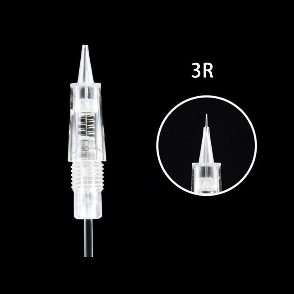 10 Cartuchos Agujas Tatuaje 3R HiTreasure Acero Inoxidable