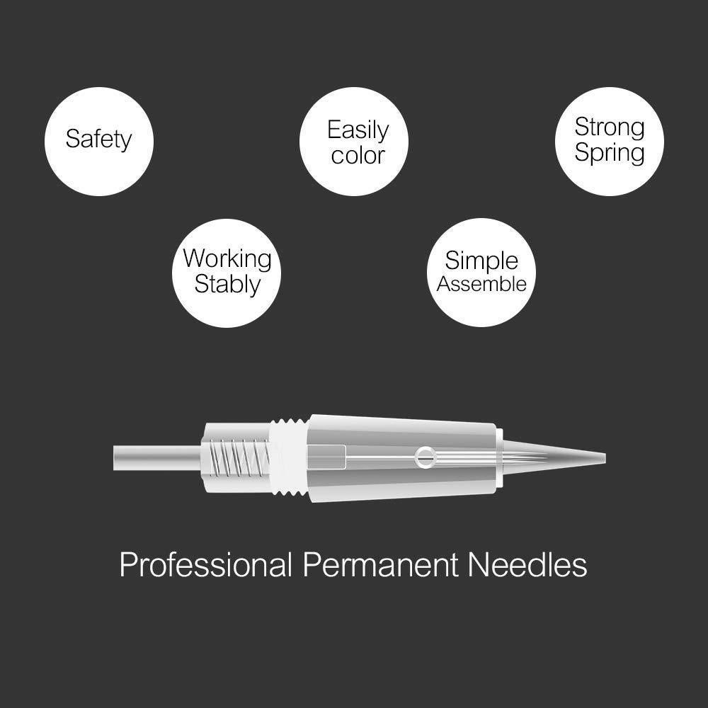 Agujas de Maquillaje Permanente Charme Princesse 5R - 10 Pcs