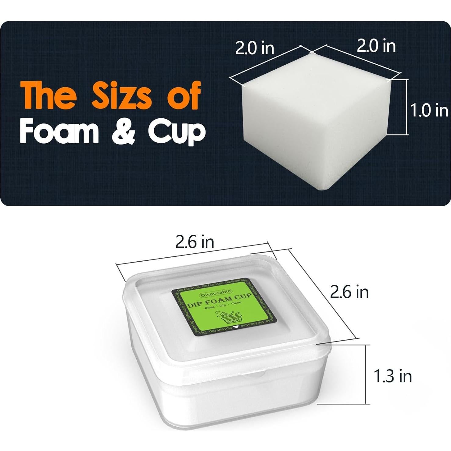 Tazas de espuma desechables ZHOOGE 16 Pcs para tatuajes