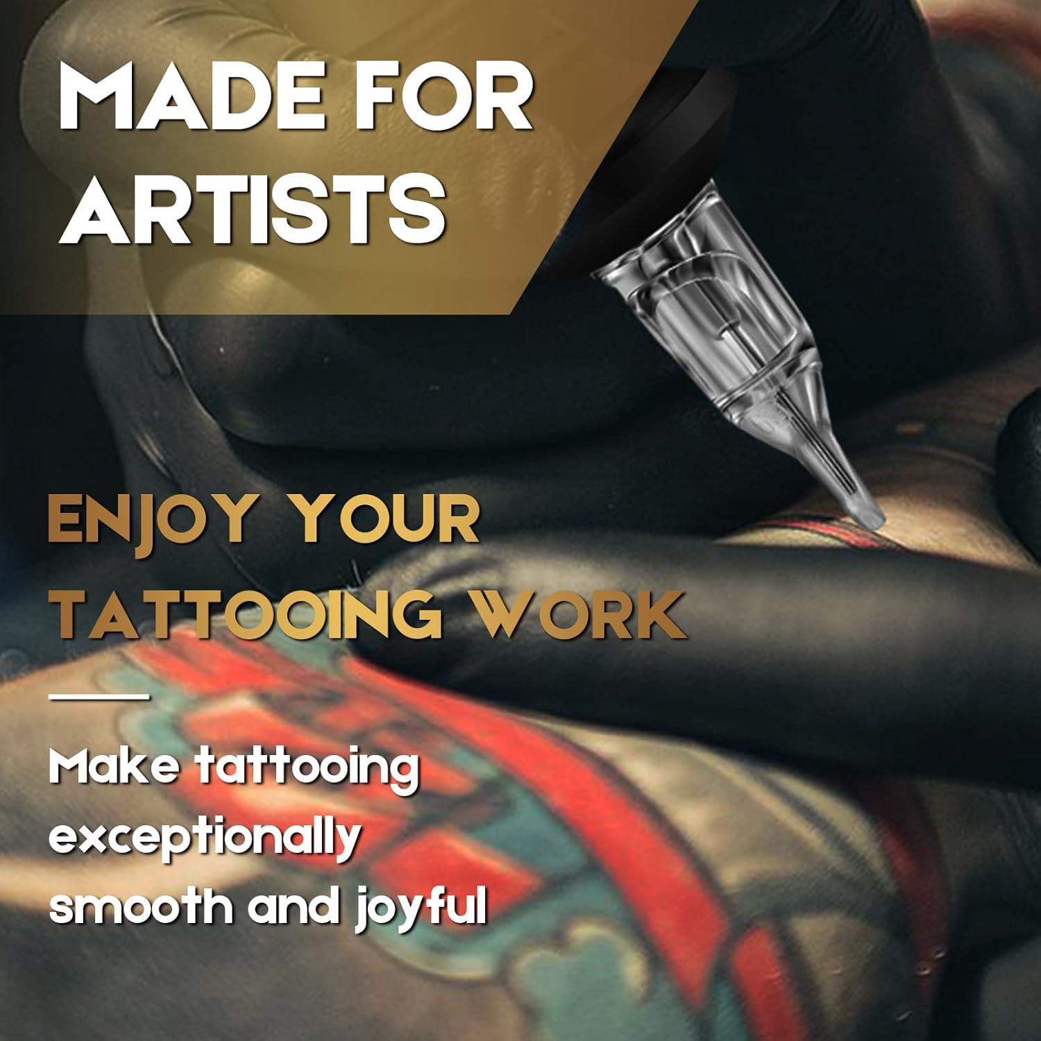 100 Agujas de Cartucho para Tatuaje Jconly Mezcladas 3RL 5RL 7RL 9RL