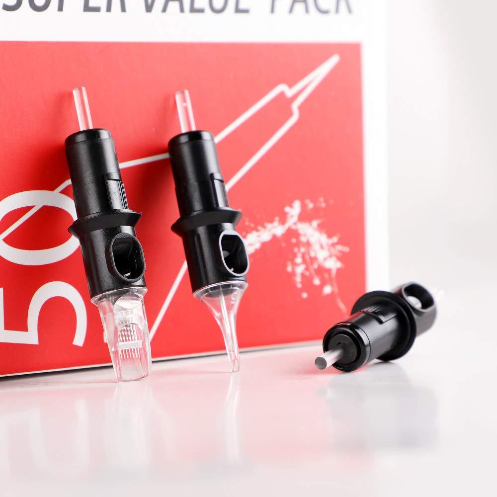 Cartuchos de Agujas de Tatuaje Stigma EN05 1201RL 50Pcs