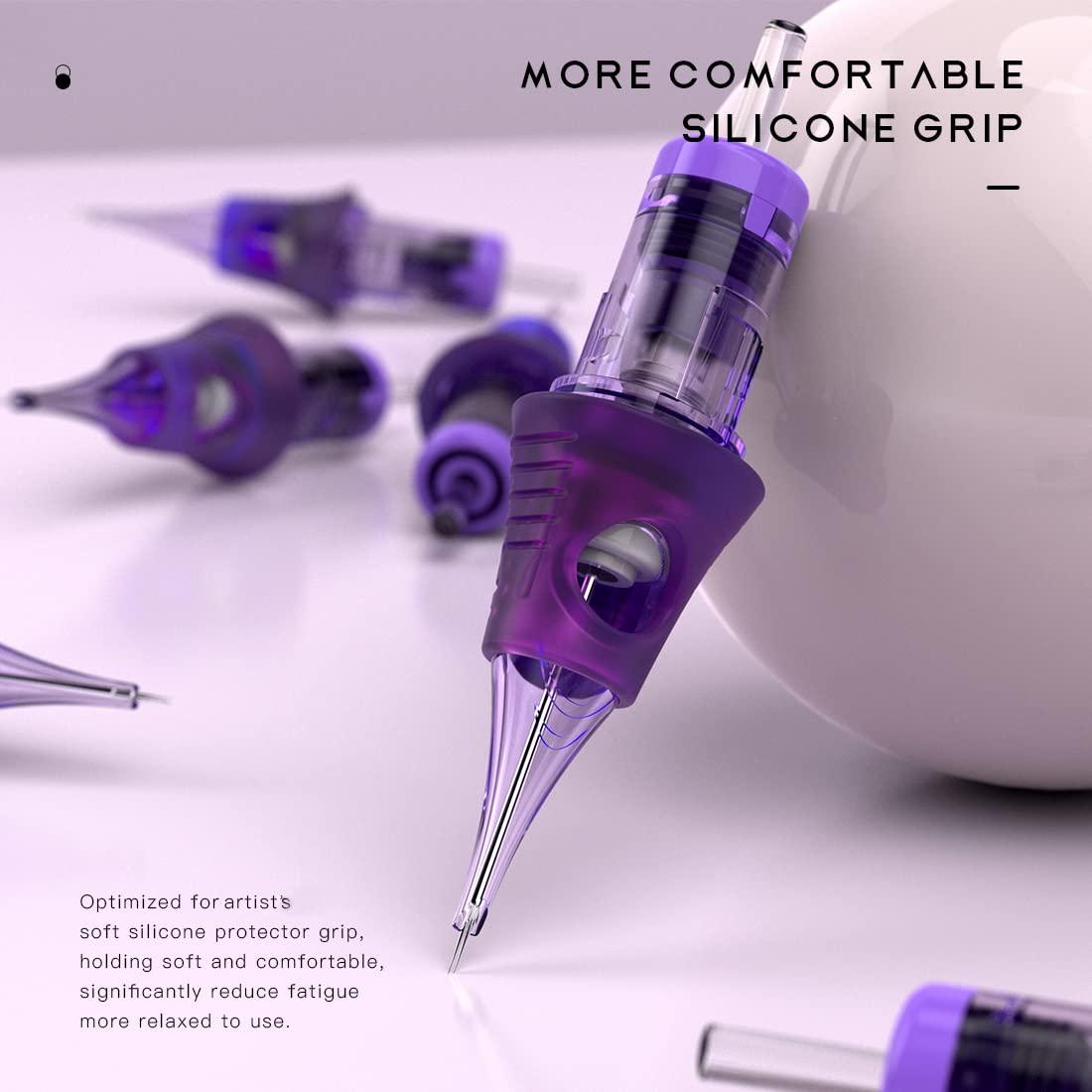 Cartuchos de Agujas de Tatuaje Mast Cyber 1001RL - 20 Piezas