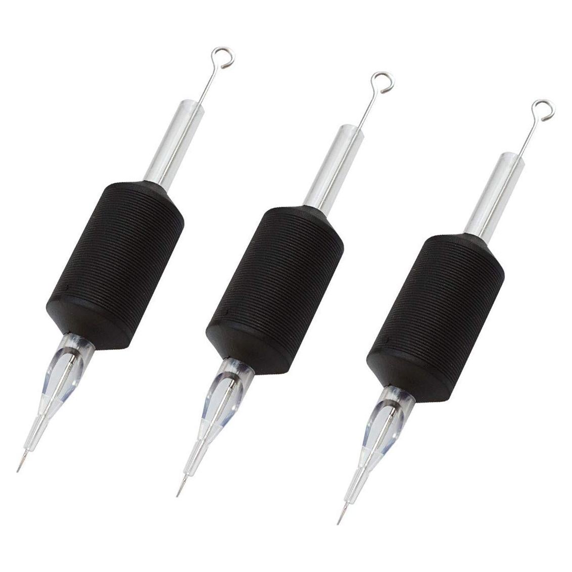 Combo 20 Agujas y Tubos Desechables Tatuaje Tatmax 2.54cm