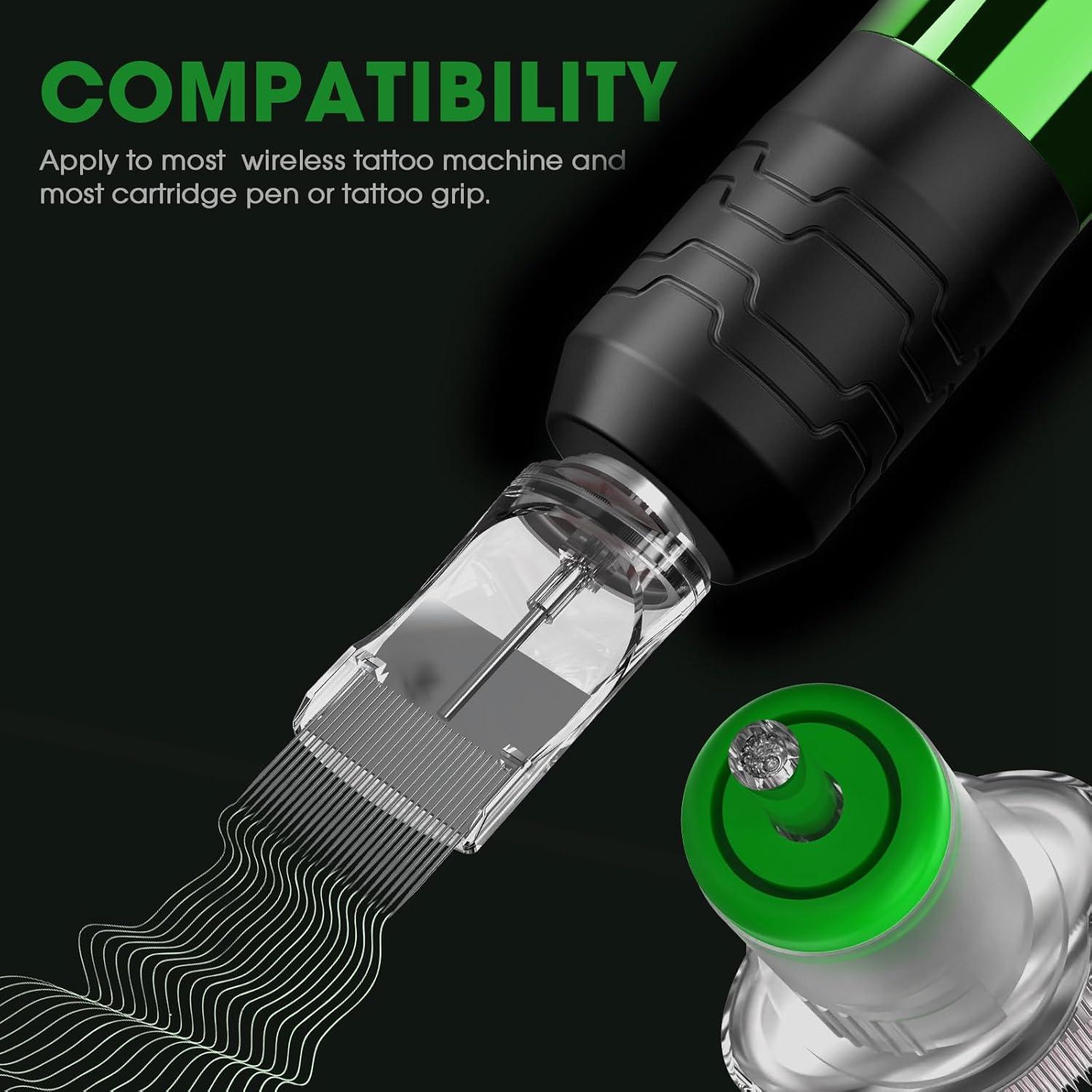 Agujas de Cartucho Magnum EZ EPIC #12 para Tatuaje - 8 Pcs