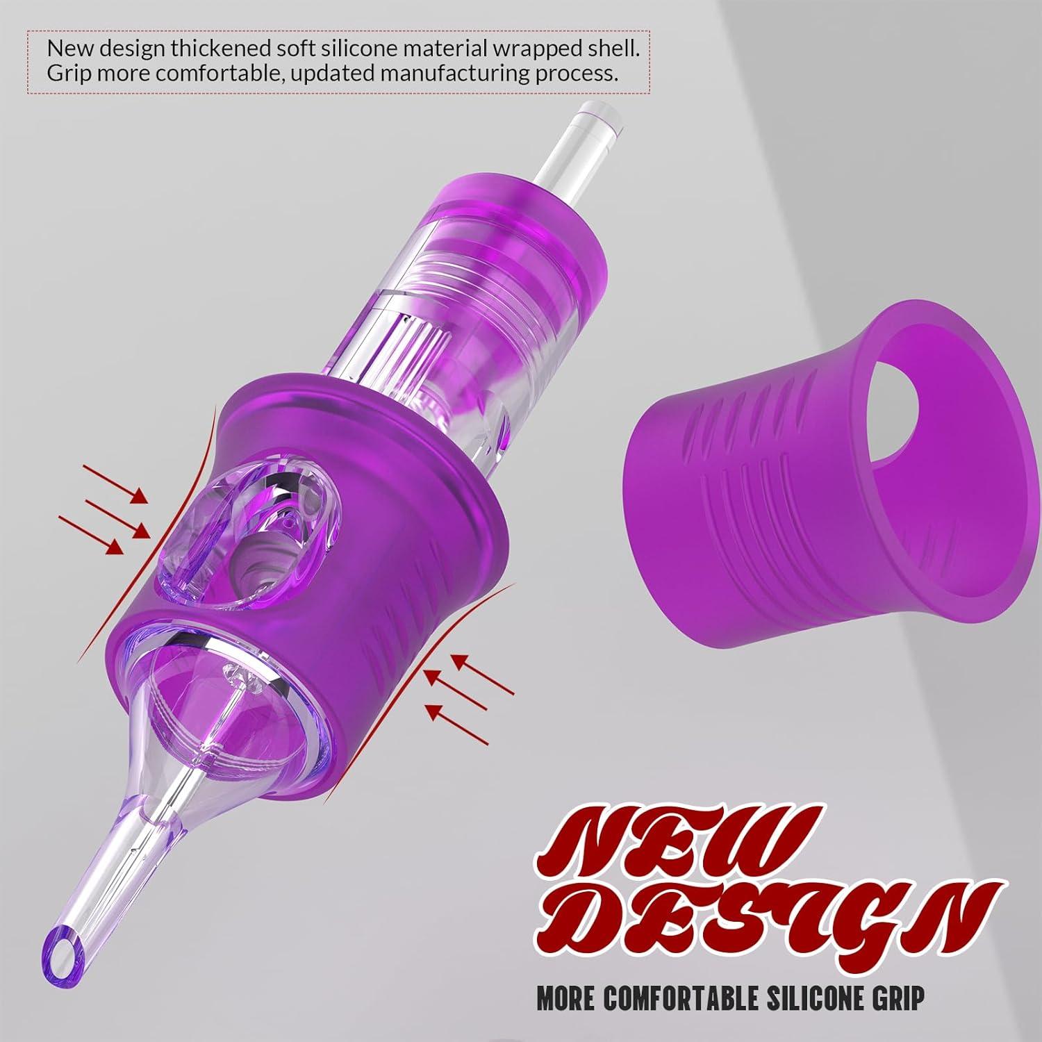 Agujas de Cartucho de Tatuaje Wormhole 20pcs 3RL Desechables