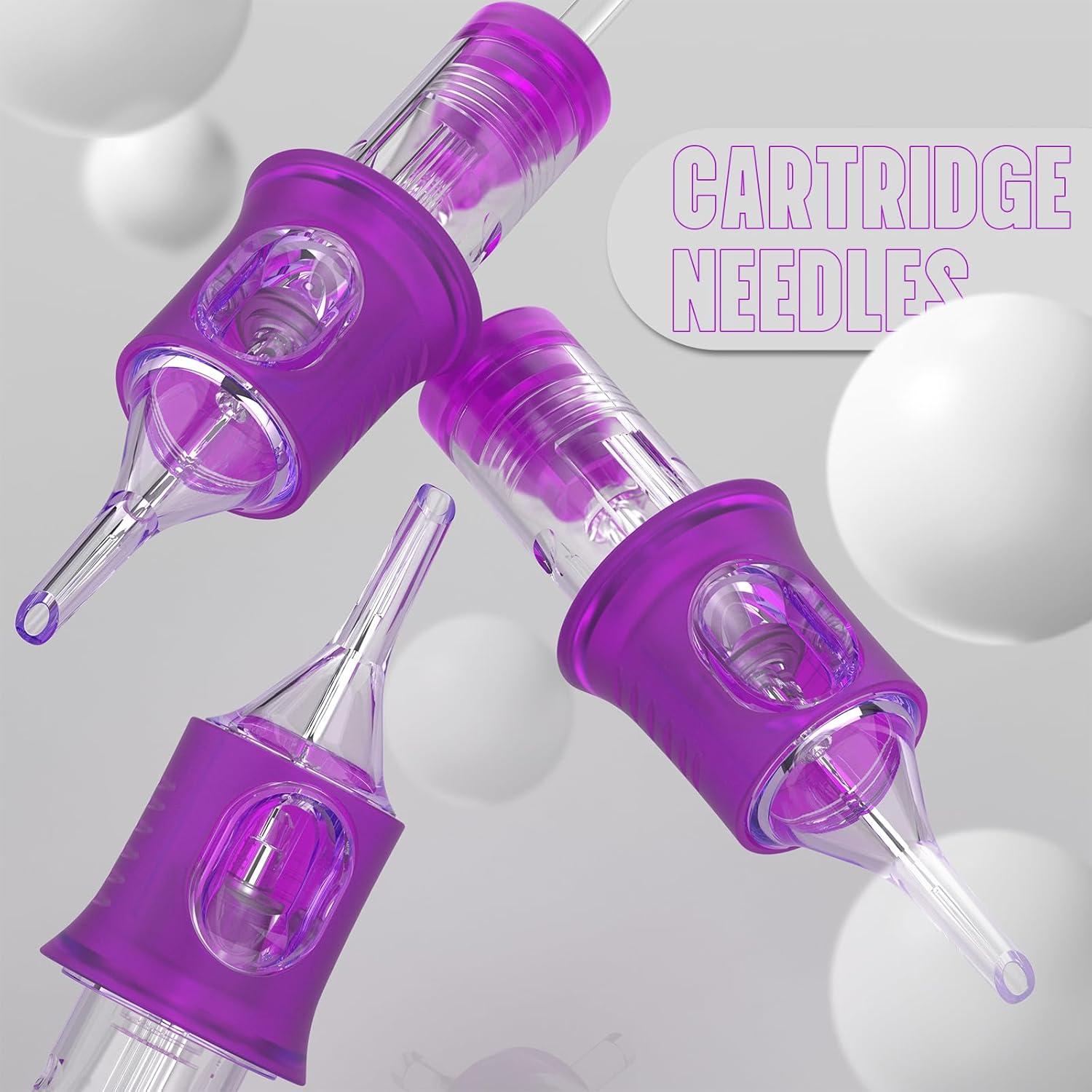 Agujas de Cartucho de Tatuaje Wormhole 20pcs 3RL Desechables