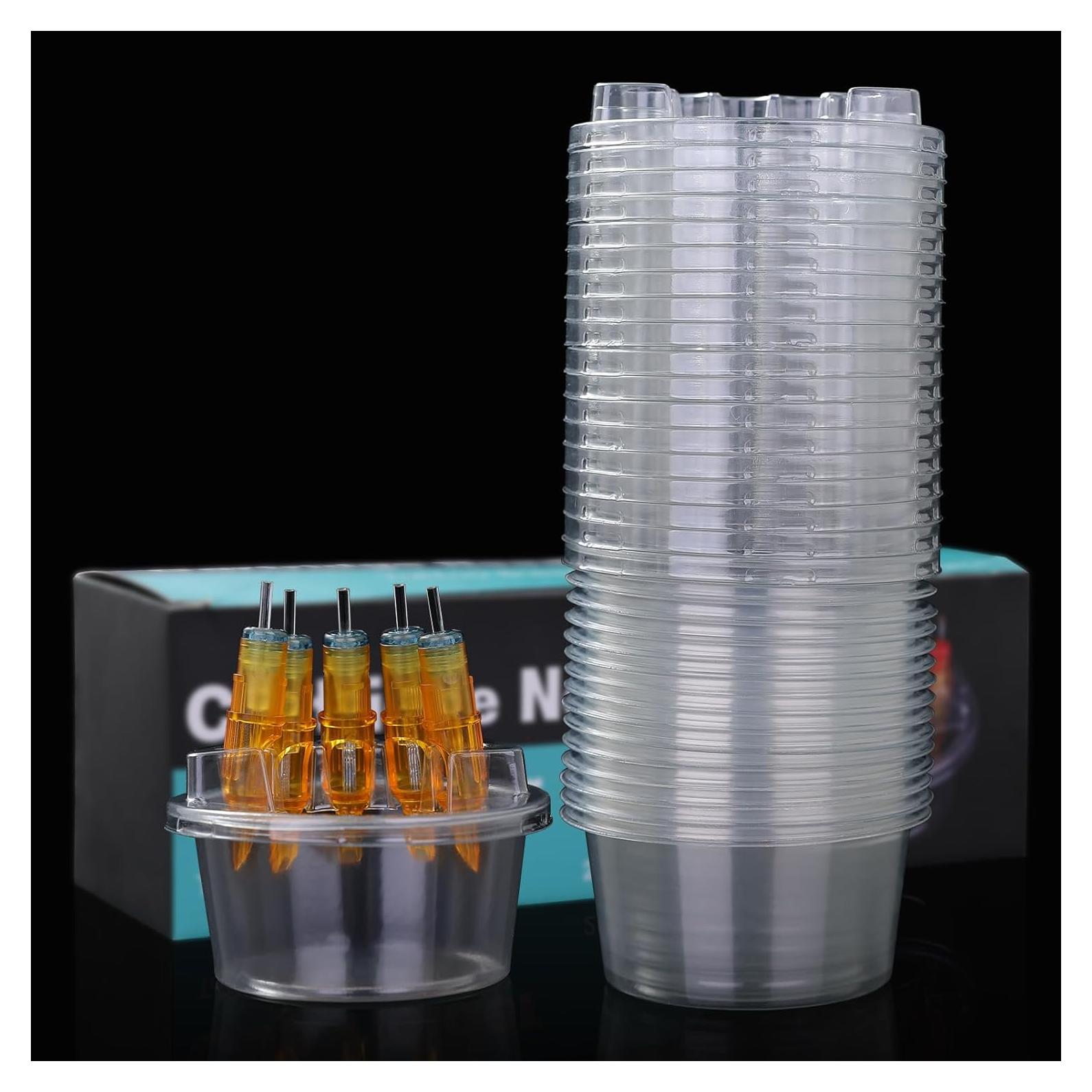 20 Tazas de Colmena Desechables para Agujas de Tatuaje Willaudy