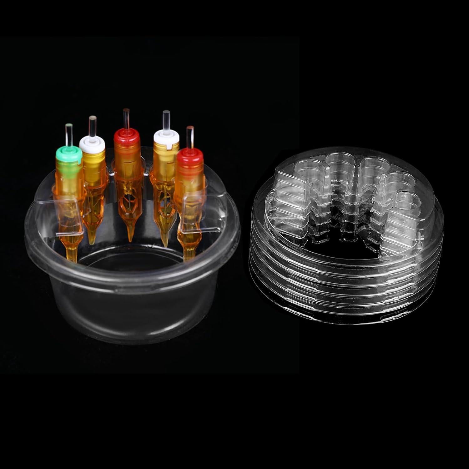 20 Tazas de Colmena Desechables para Agujas de Tatuaje Willaudy