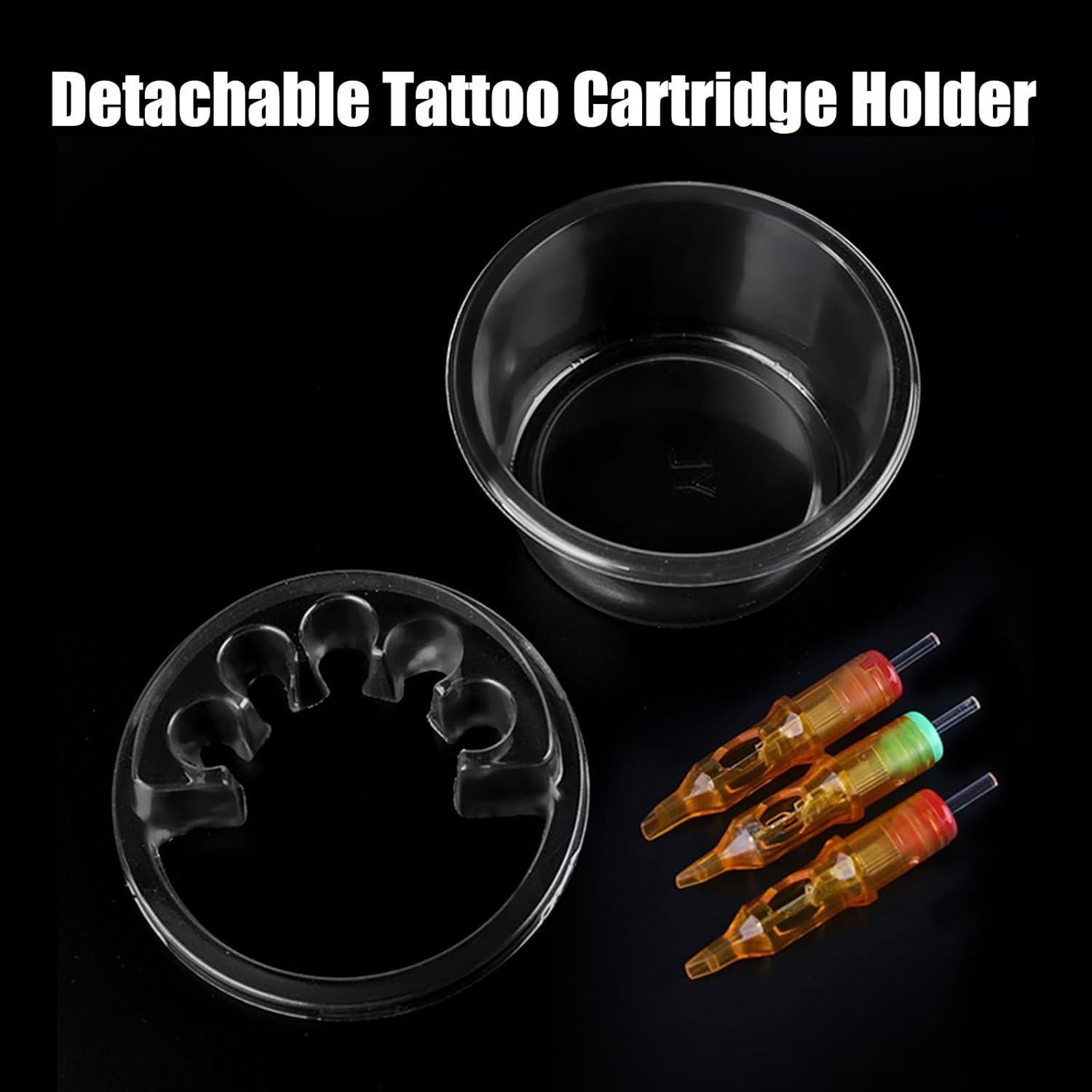 20 Tazas de Colmena Desechables para Agujas de Tatuaje Willaudy