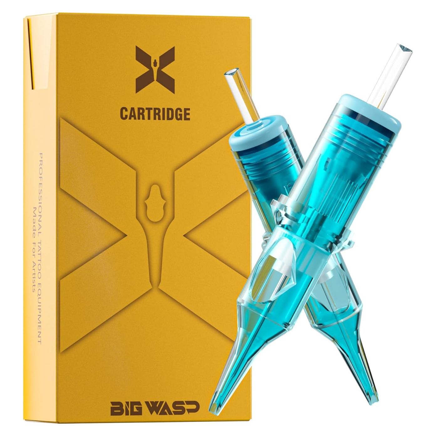 Agujas de Tatuaje BIGWASP X Cartucho 1003RL 20Pcs 0.30mm