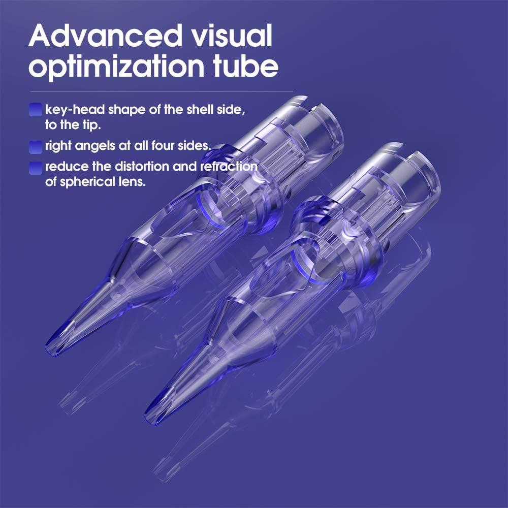 Cartuchos de Tatuaje MAST Pro 20 Pcs Agujas Desechables 1213RL