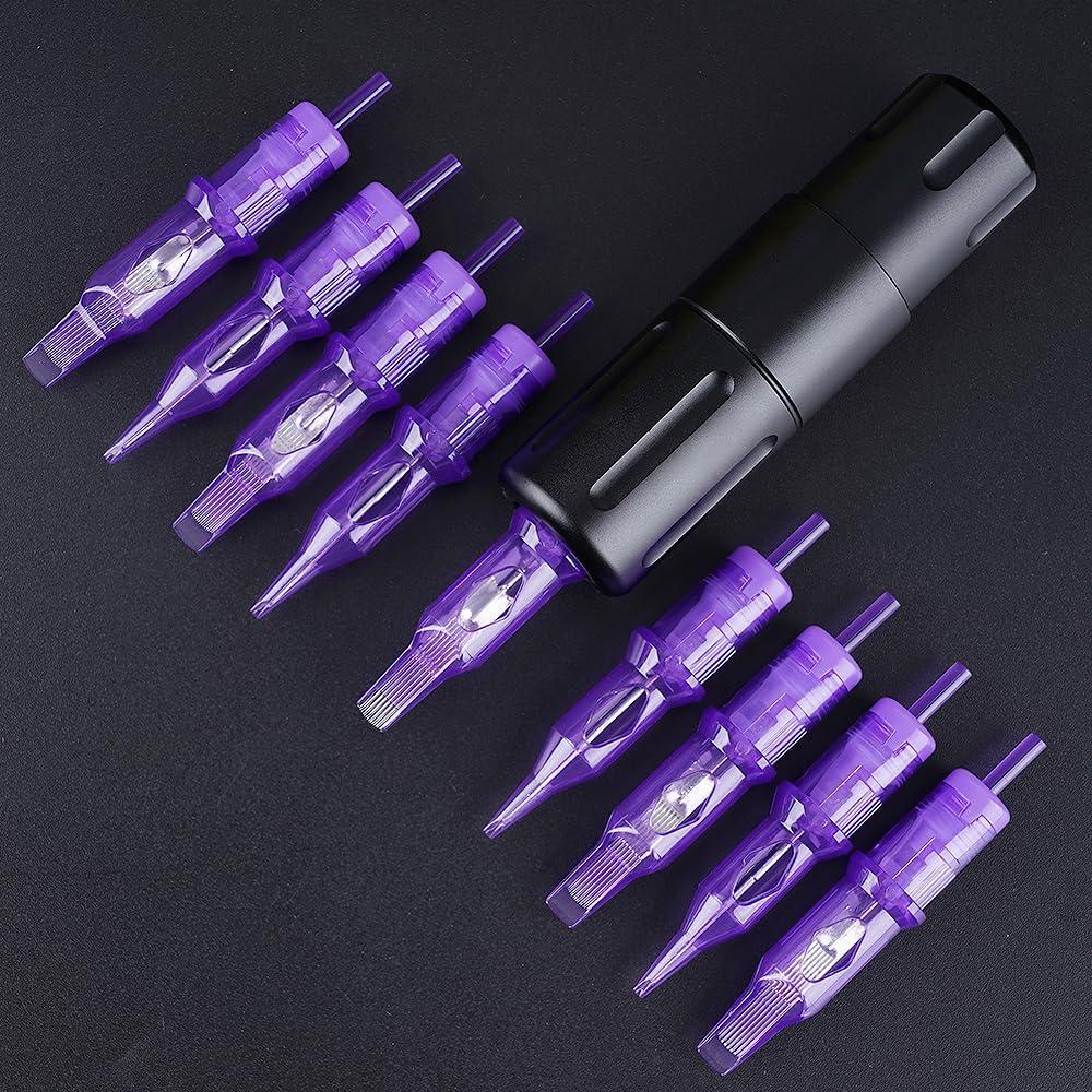 Cartuchos de Tatuaje MAST Pro 20 Pcs Agujas Desechables 1213RL