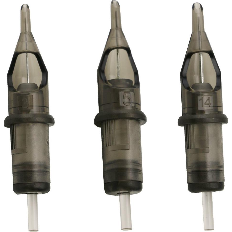 Cartuchos de Agujas de Tatuaje Desechables Needlehouse 1RL 20pcs