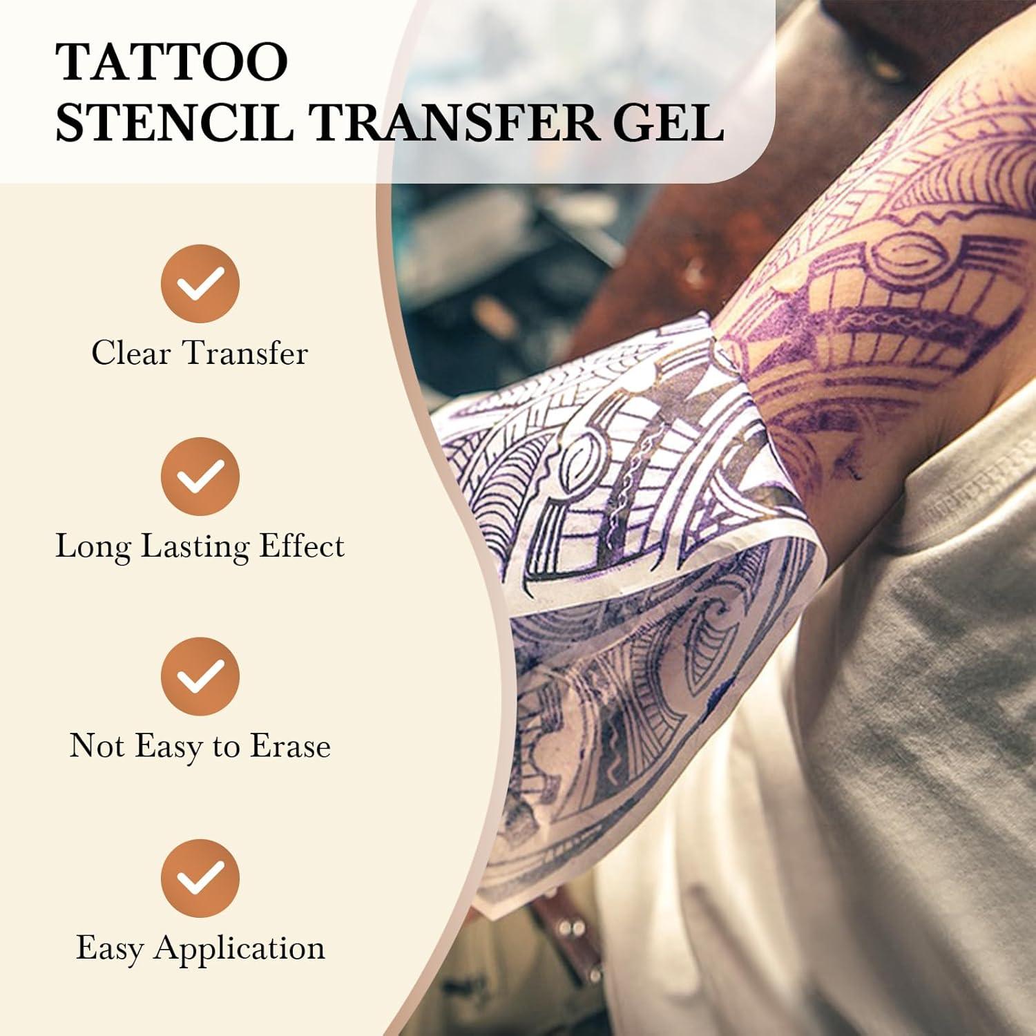 Gel de Transferencia de Tatuajes Pjordo 299g - Seguro y Rápido