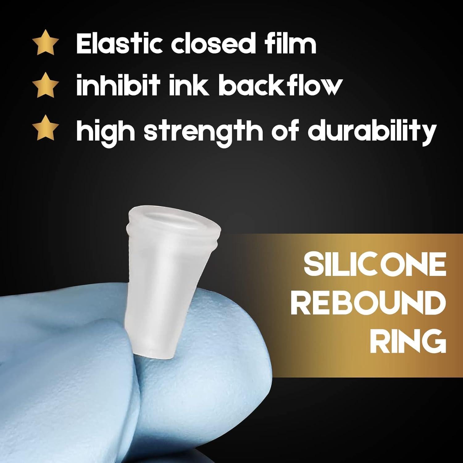 100 Agujas de Cartucho para Tatuaje Jconly Mezcladas 3RL 5RL 7RL 9RL