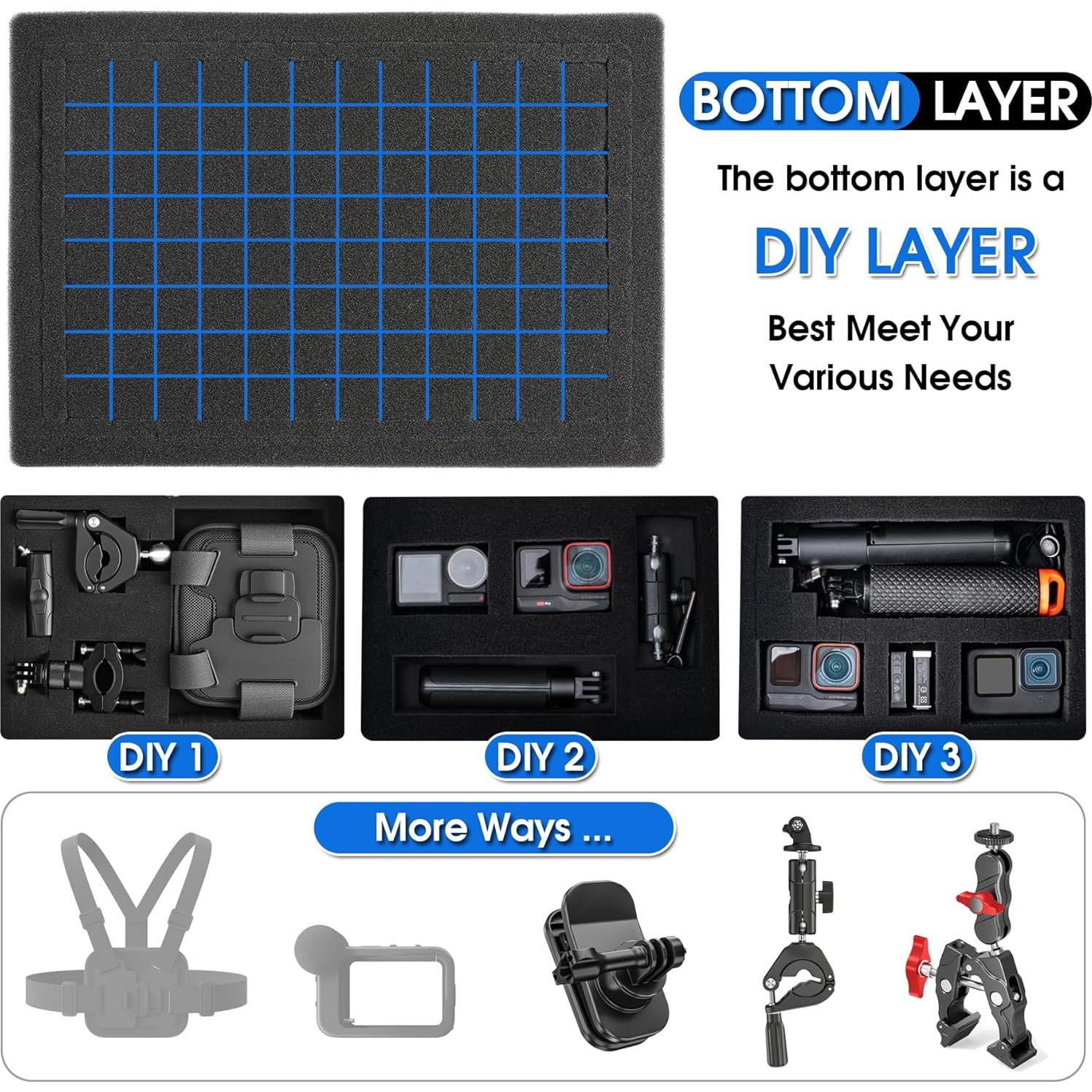 Estuche Duro Impermeable STARTRC para GoPro Hero 13/12/11/10/9/8