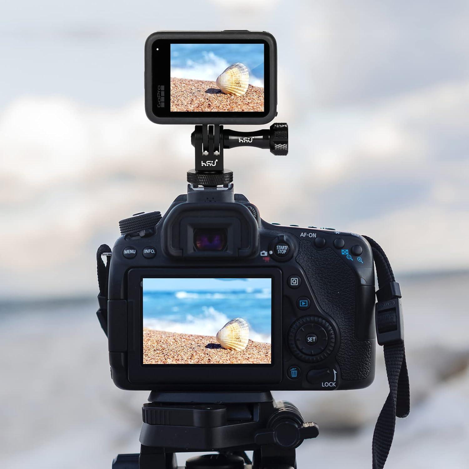 Adaptador de Montaje Frío HSU para Trípode y Cámara DSLR