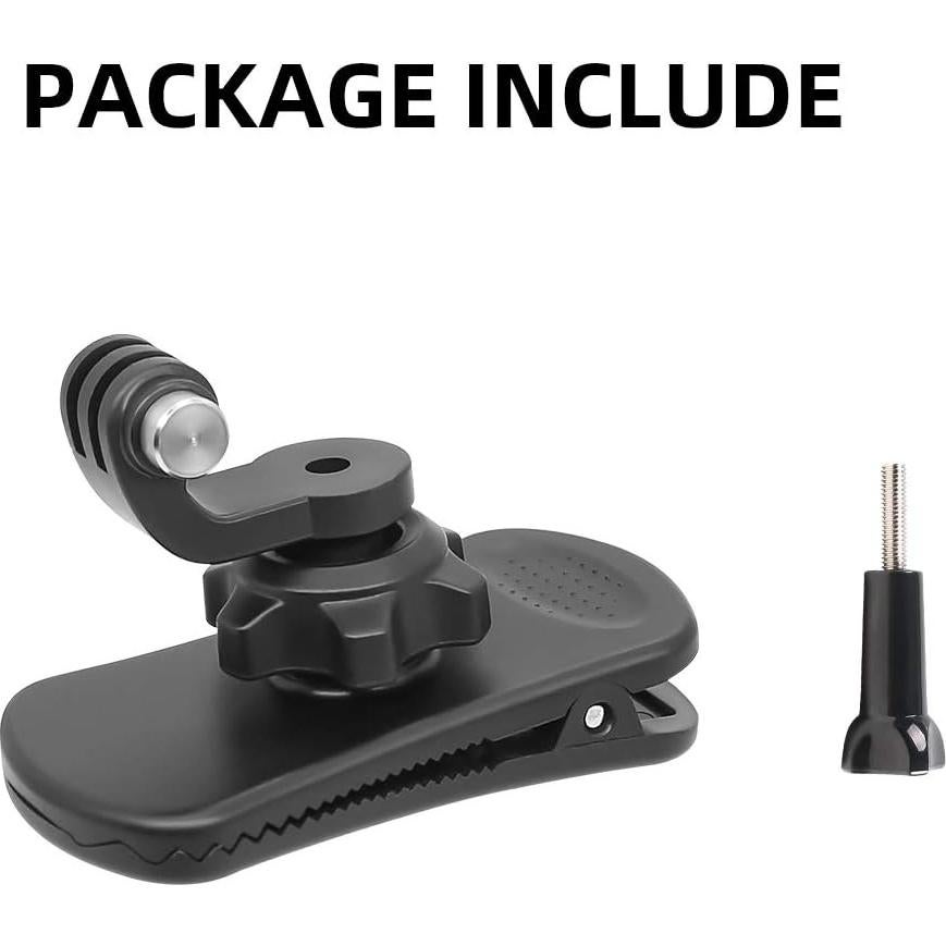 Clip de Montaje para Correa de Mochila GuoYU BC-2 360° Rotación