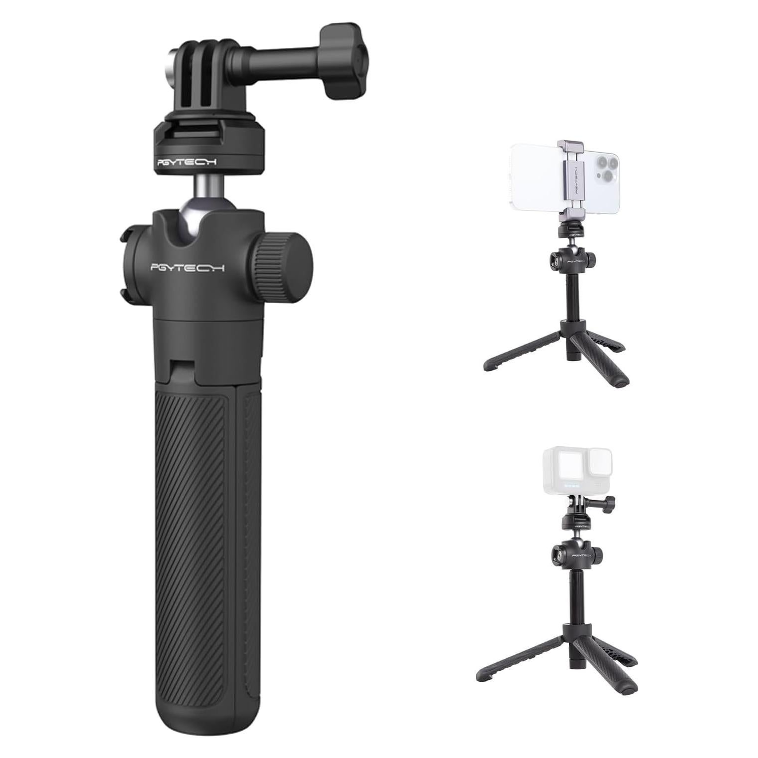 Trípode Extensible CapLock PGYTECH para Cámaras de Acción