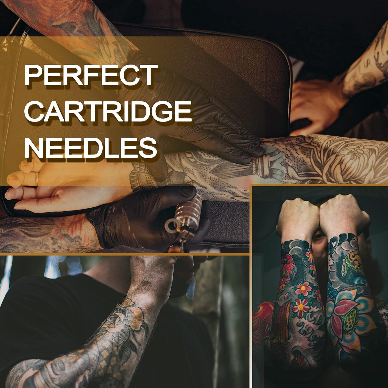 Cartuchos de Agujas de Tatuaje Yuelong 1003RL 20 Piezas Esterilizadas