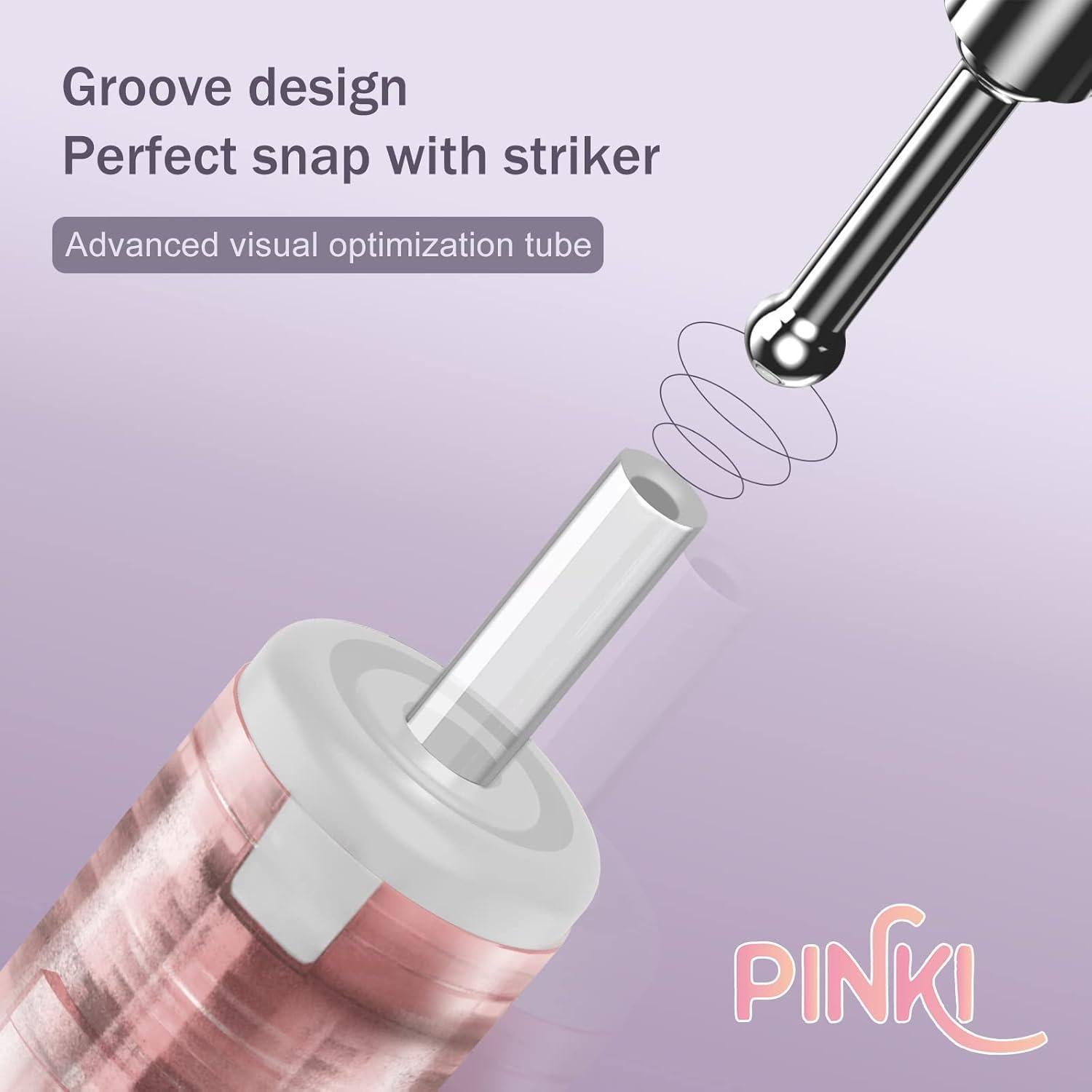 Agujas de Cartucho Pinki EZ para Tatuaje 20Pcs 0.3MM 1RL