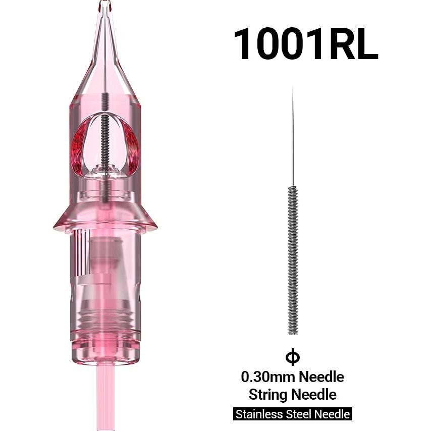 Cartucho de Aguja Charme Princesse 10 PCS 1RL 0.3mm para Tatuaje