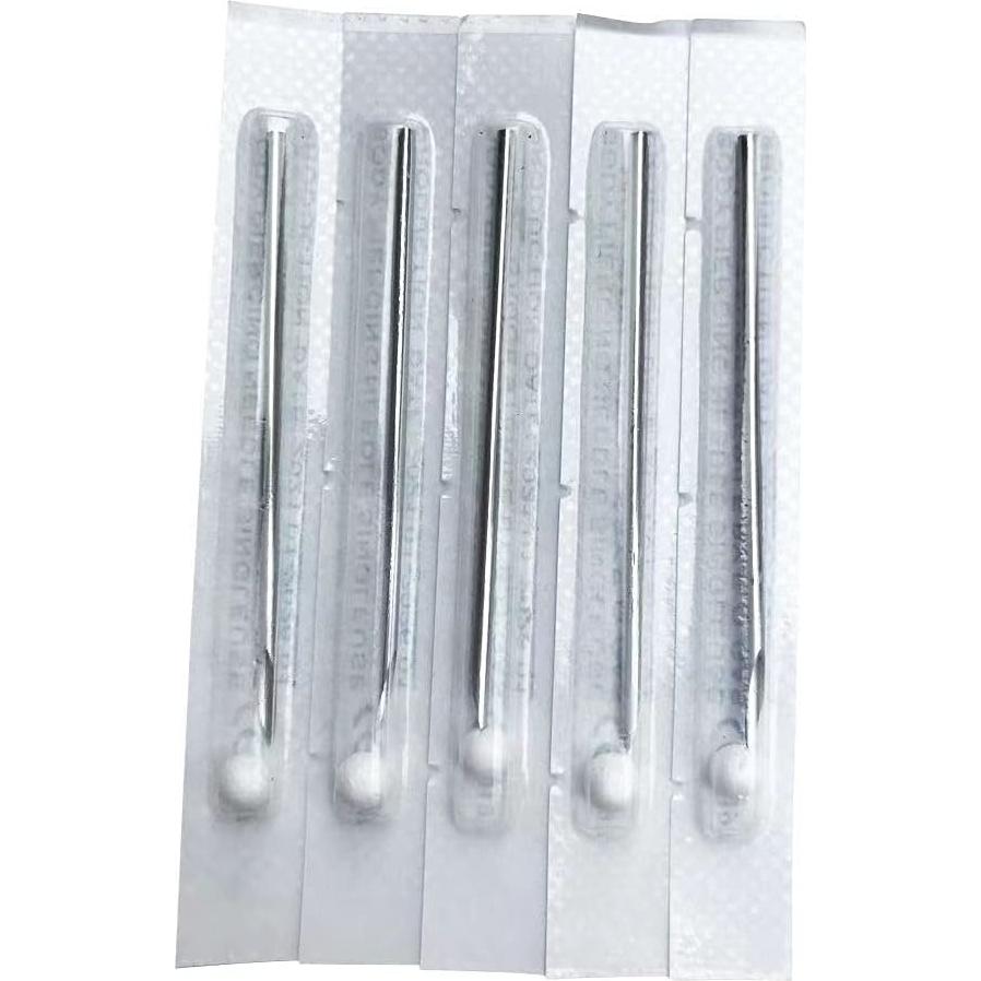 Agujas de Piercing 18G Shuiniba - 10 Piezas Acero Inoxidable