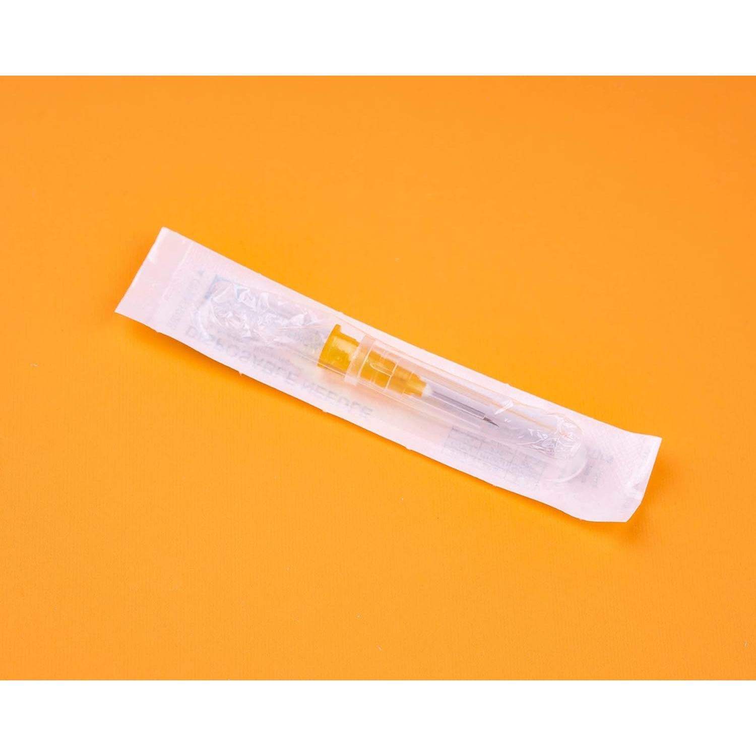 Aguja desechable Luer Lock XUONFEE 100Pack 25G 1.27cm