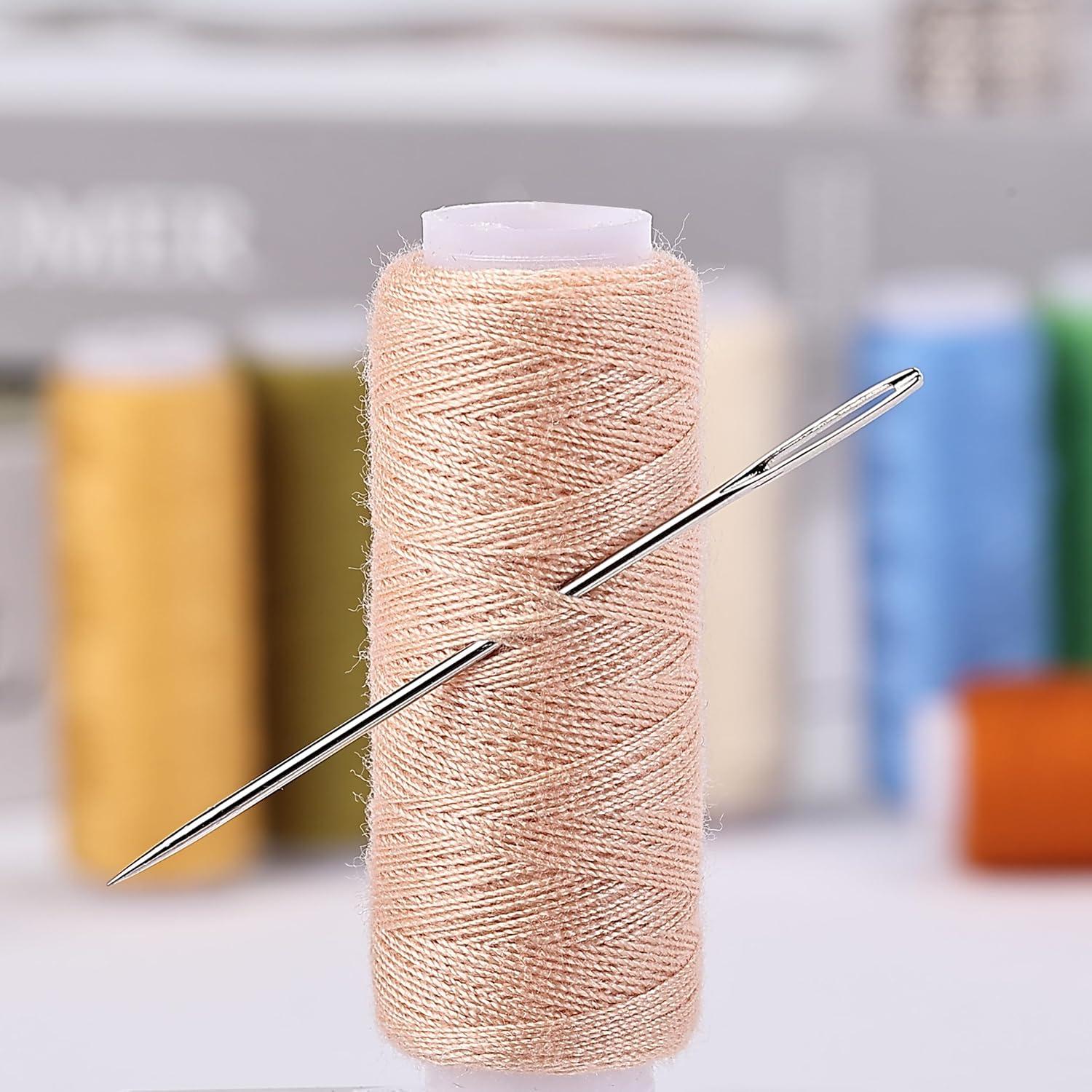 Agujas de Ojo Grande Mr. Pen 50 pcs en Tubo de Madera