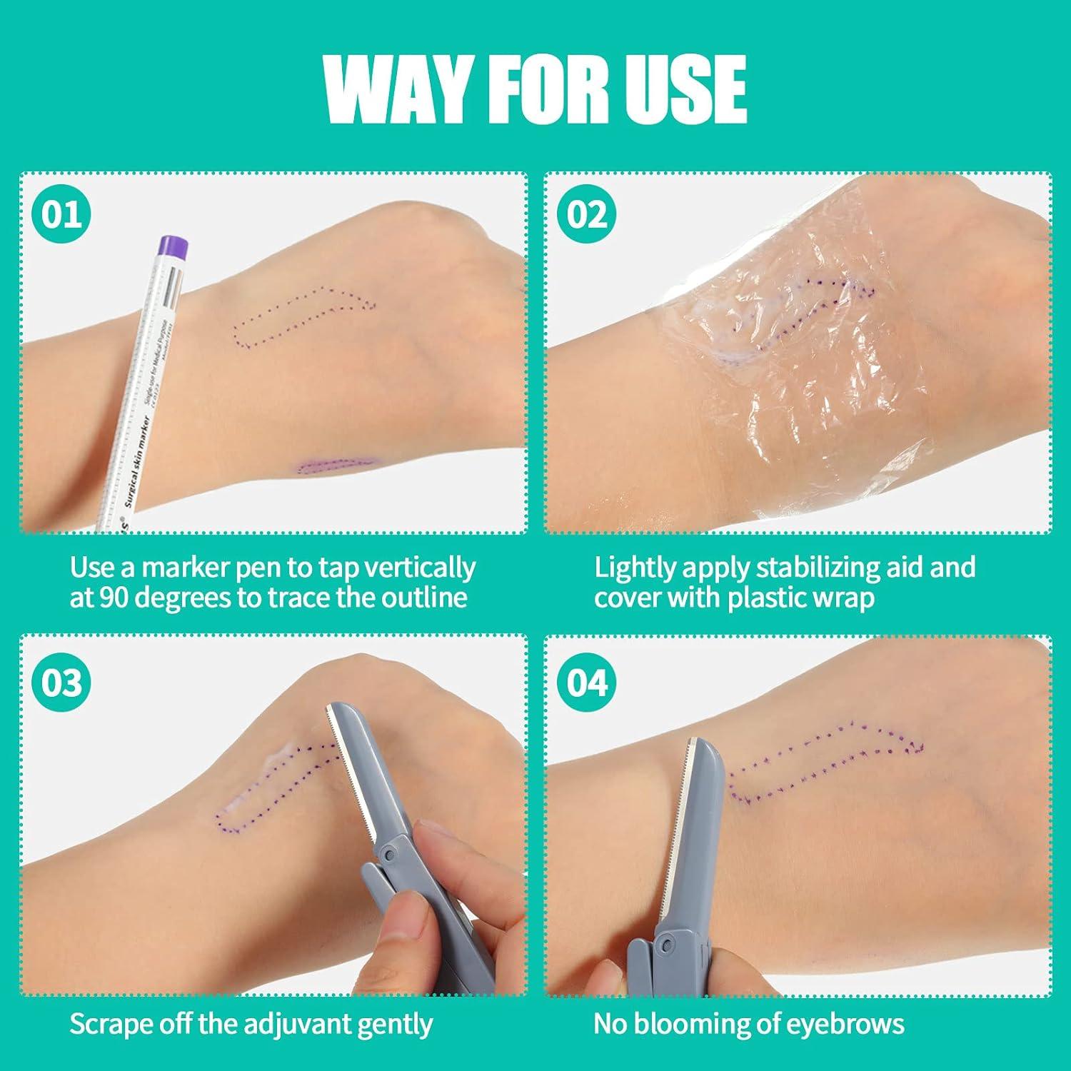 Marcadores de Tatuaje Zonon 5 Piezas 0.5mm y 1mm